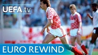 EURO 88 highlights England 13 USSR [upl. by Anafetse476]