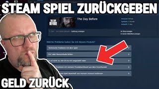 STEAM SPIEL ZURÜCKGEBEN GELD ZURÜCK REFUND SPIEL STORNIEREN 2023 TUTORIAL [upl. by Edin]