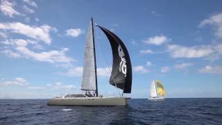 Gunboat Class at St Maarten Heineken Regatta 2013 [upl. by Darraj]