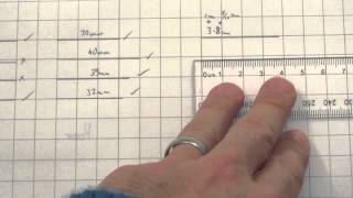 5 Drawing a line measuring cm mm [upl. by Jarlen]