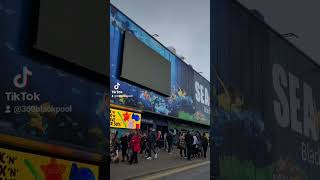 Blackpool Promenade on a Friday Blackpool blackpoolpromenade seaside tourism shorts [upl. by Aticnemrac432]