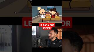 Infiel 😈  Doblaje en Vivo humor doblaje memes comedia kapuchino [upl. by Quintilla]