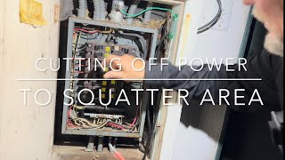 Turning off utilities on your squatters [upl. by Gothurd]