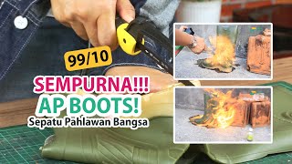 SEPATU TERBAIK SEPANJANG MASA  REVIEW SEPATU BEDAH AP BOOTS [upl. by Acinej192]