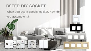 BSEED DIY Socket  When you buy a special socket how do you assemble it [upl. by Dillie800]