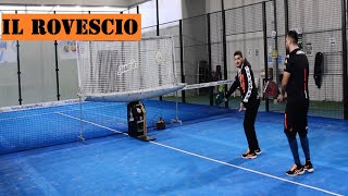 Analisi dei colpi di base IL ROVESCIO  Tutorial padel ITA [upl. by Gabrila]