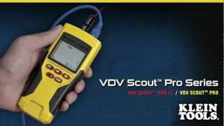 Klein Tools VDV Scout Pro LT Tester Kit [upl. by Lunsford861]