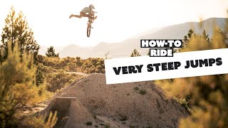 How To Ride Tall Steep Jumps [upl. by Dnaltiac]