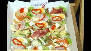 Partybrötchen Canapés amp Fingerfood von Agape Catering [upl. by Grosvenor668]