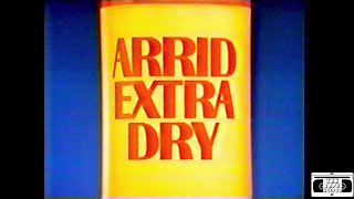 Arrid Extra Dry Commercial  1990 [upl. by Eiralav634]