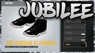 HOW TO MAKE Air Jordan 11 quotJubileequot IN NBA 2K22 NBA 2K22 Shoe Creator [upl. by Eluk]