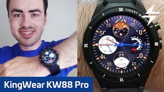 KingWear KW88 Pro Android Smartwatch with a CAMERA [upl. by Eiramnna]