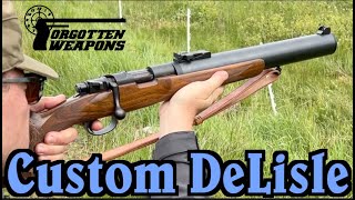 Custom DeLisle A 45ACP MiniMauser in Classic Sporting Lines [upl. by Sidonie]