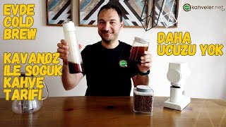 Evde Soğuk Kahve Nasıl Yapılır  En Ucuz Cold Brew Tarifi  Kavanozda Soğuk Kahve  Helal Baileys [upl. by Ian]