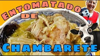 Entomatado de Chambarete de Res  Receta Riquísima te va encantar [upl. by Pillsbury618]