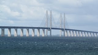 Denmark amp Sweden E20 Øresund Bridge [upl. by Andeee]