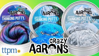 Crazy Aarons Liquid Glass Falling Water and Super Scarab Putty [upl. by Aenat]