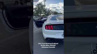 Check It Out  2021 Ford Mustang EcoBoost Premium [upl. by Tarsus]