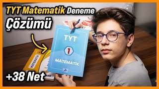 YKS ÖĞRENCİSİ Gözünden TYT MATEMATİK Denemesi Çözümü  38 Net [upl. by Columbyne]