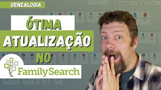 NOVA ATUALIZAÇÃO NO FAMILYSEARCH [upl. by Kakalina564]