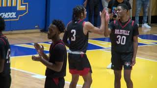 East Wake vs Rolesville Boys Basketball 2022 [upl. by Shellans]