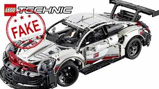 Fake LEGO TECHNIC Sets 3 Porsche 911 RSR on AliExpress [upl. by Clower886]