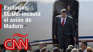 Estados Unidos incauta el avión del presidente de Venezuela Nicolás Maduro en República Dominicana [upl. by Teferi]