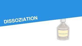 DISSOZIATION  Chemie  Anorganische Verbindungen – Eigenschaften und Reaktionen [upl. by Koressa]