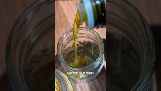 HOMEMADE CUTICLE OIL FOR HEALTHY NAILS recipe [upl. by Ahsikin954]