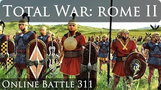 Total War Rome 2 Online Battle Video 311 [upl. by Constantino13]