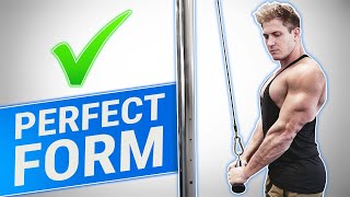 HOW TO Cable Triceps Pushdown  3 Golden Rules FOR GROWTH [upl. by Fara]