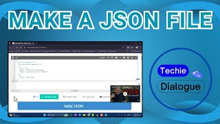 How to Make a JSON File [upl. by Whiffen]