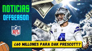 ¿Dak vale 60 MDD  Etiqueta Jugador Franquicia  NFL COMBINE  Noticias NFL 2024 [upl. by Elyk]