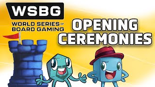 World Series of Board Gaming 2024 Opening Ceremonies [upl. by Dustan3]