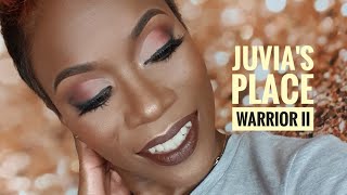 Juvias Place WARRIOR 2 PALETTE  MAKEUP BY SHARZ [upl. by Farrell285]