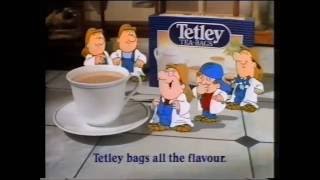 Tetley Tea Bags 1989 Commercial [upl. by Vaientina52]