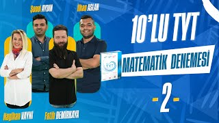 345 YAYINCILIK 10LU TYT MATEMATİK DENEMESİ  2 [upl. by Sergias]