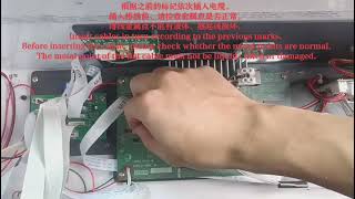 How to replace install mainboard of ACHI A3 R1390 Roll DTF printer dtfprinter [upl. by Dotty]