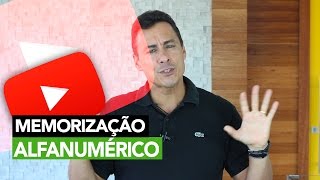 248 MEMORIZAÇÃO  ALFANUMÉRICO │ RODRIGO CARDOSO [upl. by Azne]