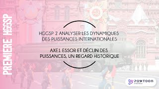 HGGSP PREMIÈRE  ESSOR ET DECLIN DES PUISSANCES UN REGARD HISTORIQUE [upl. by Idola864]