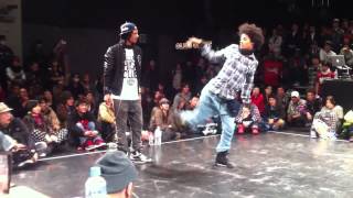 duo LES TWINS en la Final de baile hip hop 2011 en tokyo japon [upl. by Koerlin]