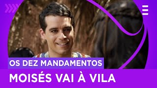 Moisés vai à vila dos hebreus procurar Joquebede  Os Dez Mandamentos [upl. by Kenneth]