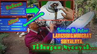 BEGINI CARANYA AGAR SINYAL SATELIT LUBER BAGI PEMULA II SIMAK SAJAH [upl. by Tterrag63]