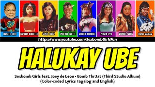 Halukay Ube feat Joey de Leon Colorcoded Lyrics [upl. by Lora]