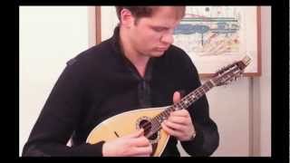 RAFFAELE CALACE  GRAN PRELUDIO Op175 for mandolin solo performed by SEBASTIAAN DE GREBBER [upl. by Amye324]