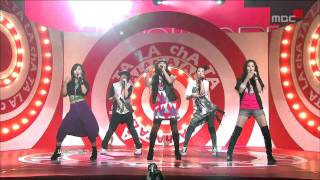 FX  LA chA TA 에프엑스  라차타 Music Core 20090919 [upl. by Anavahs]