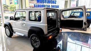 NEW 2023 SUZUKI JIMNY 15 L GLX  White Cooler Exterior and Interior Review [upl. by Rimahs]