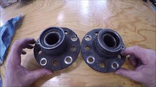 Bolt hole pattern change for front wheel hubs [upl. by Meredi846]