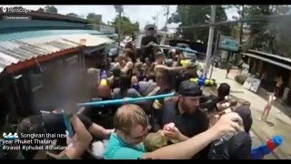 Songkran Thai New Year Thailand Phuket Новый год в Таиланде остров Пхукет [upl. by Beatty]