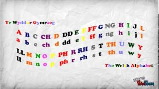 Yr Wyddor Gymraeg  The Welsh alphabet [upl. by Arakaj]